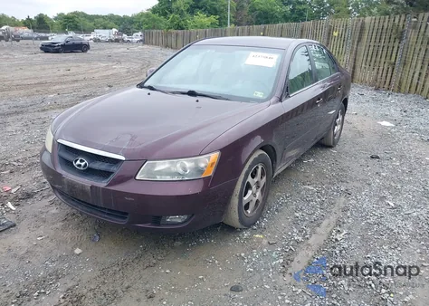 2006 Hyundai Sonata Gls V6/Lx V6 из США, поврежденный, VIN 5NPEU46F16H146190